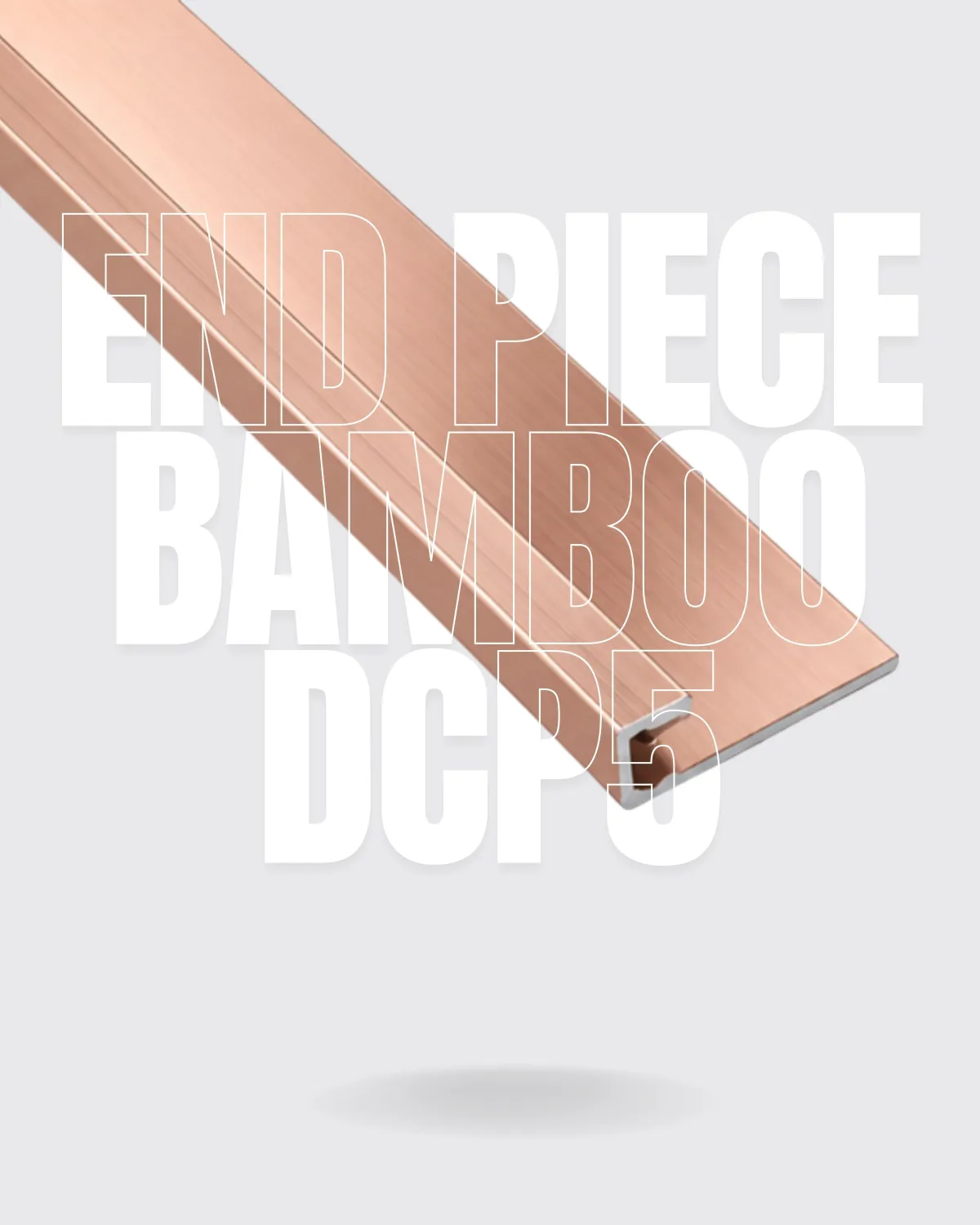 DCP5 (PINK) - U PIECE DECORATIVE LINE BAMBOO