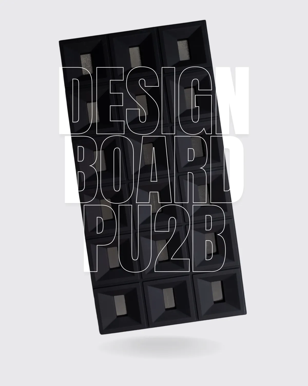 PU2B - Design Board Typ 2 - WINDOW (BLACK)