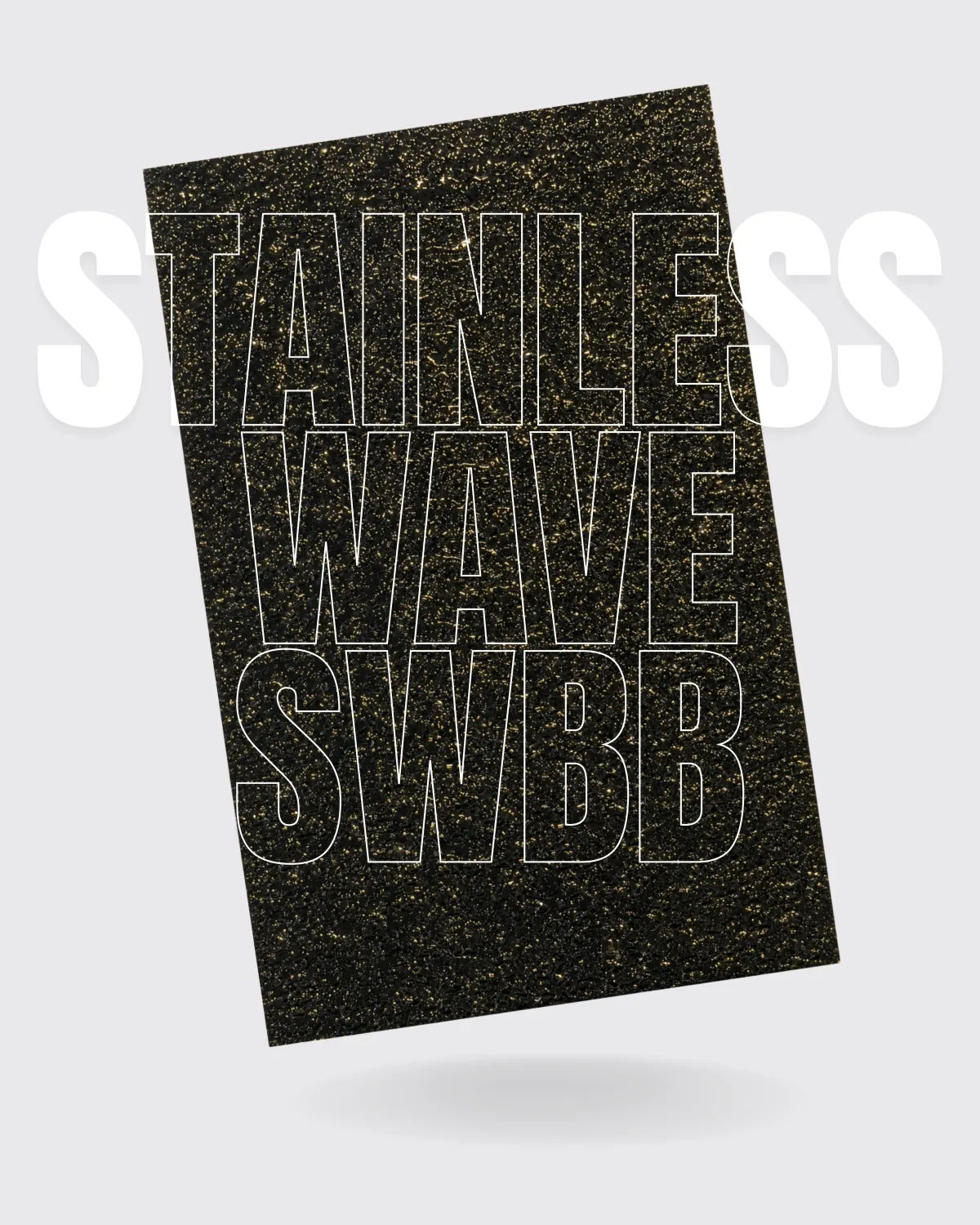 SWBS-M (BLACK) - Stainless Wave Board