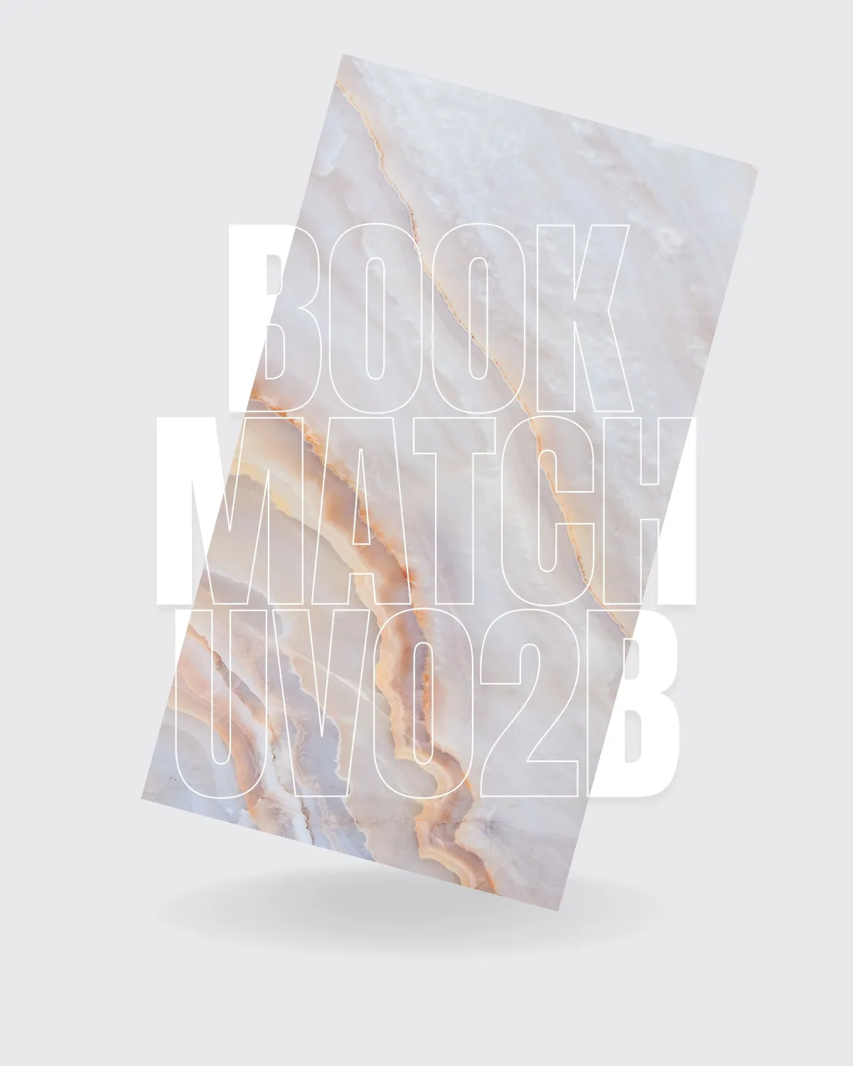 UV02B (RIGHT) - 3D MARBLE SHEET