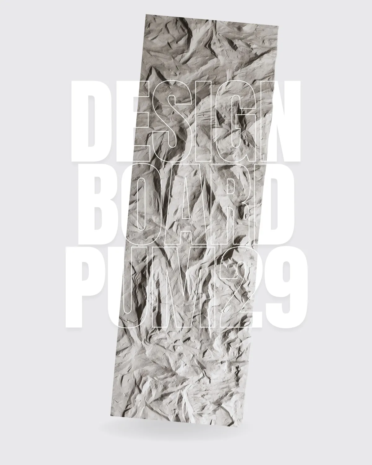 PUM29 - Design Board Stones 2.9m - 01 (GRAY)