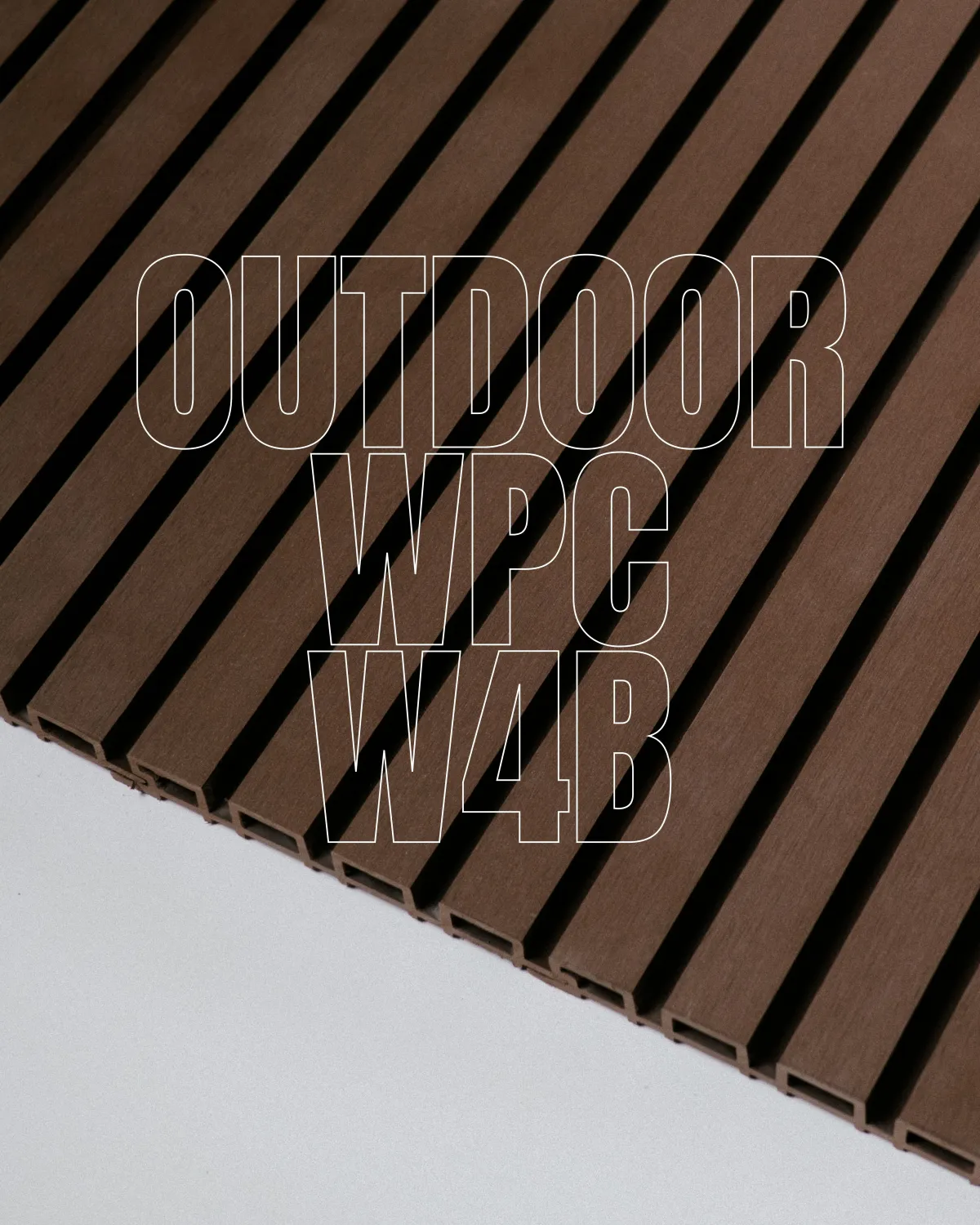 W4B - OUTDOOR WPC (4 SECTIONS)