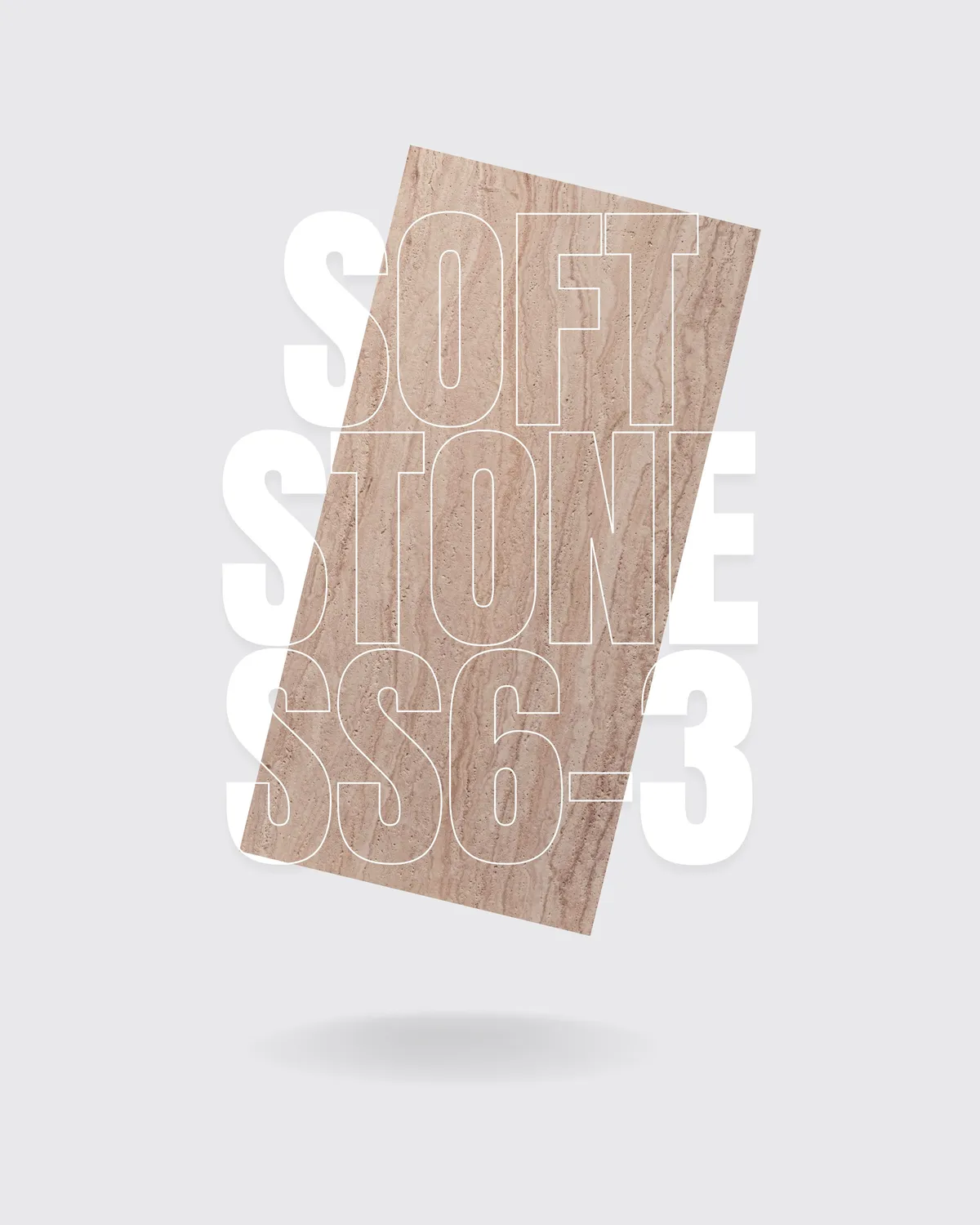 SS6-3 - Travotine - Soft Stone - DS012 - (4 PCS/BOX)